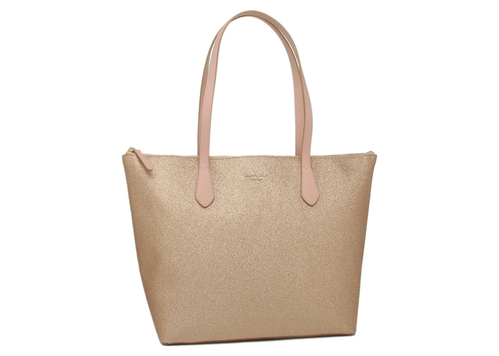 Buy the Kate Spade Joeley Rose Gold GLITTER Handbag Crossbody Purse Bag |  GoodwillFinds